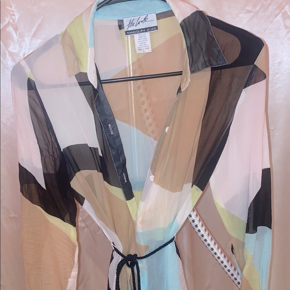 Silk Randolph duke shirt